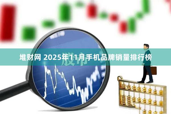 堆财网 2025年11月手机品牌销量排行榜