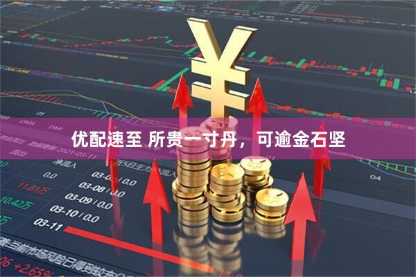 优配速至 所贵一寸丹，可逾金石坚